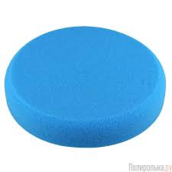 Полировальный поролоновый круг АВ прямой средней жесткости (синий) 150ммх30мм