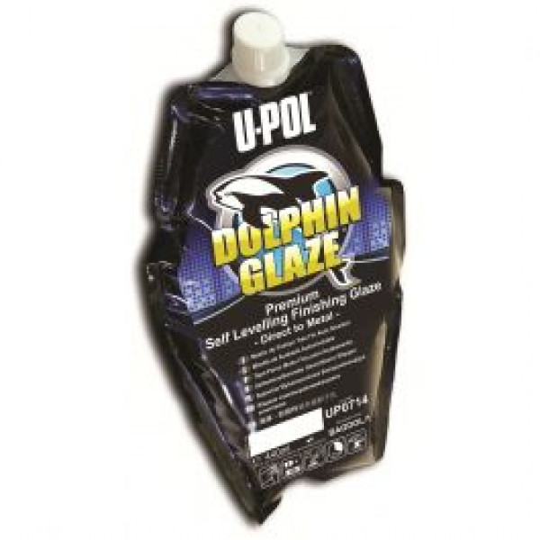 Шпатлевка DOPLHIN GLAZE жидкая самовыравнивающаяся, пакет 440мл., U-pol , шт.